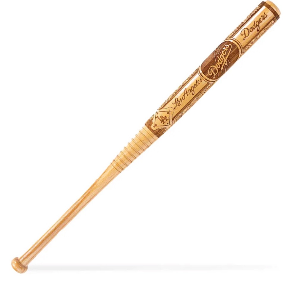 Los Angeles Dodgers Pillbox Bat Company Team Mini Souvenir Mural Bat / NEW